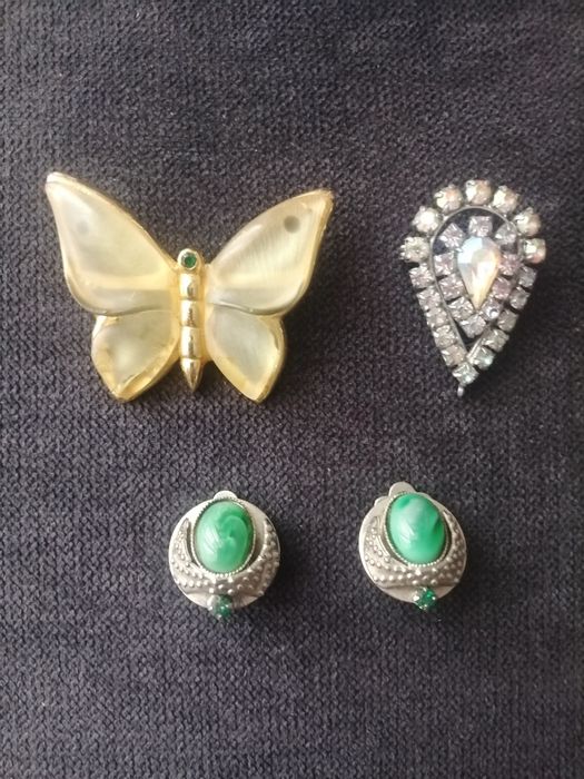 Lote de 4 joias vintage
