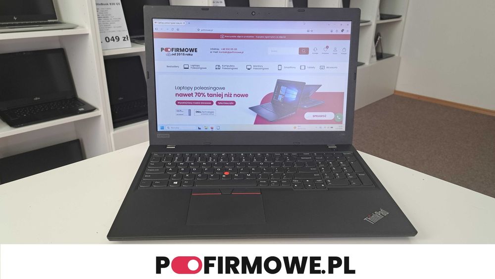 Laptop Lenovo ThinkPad L580 15" i5 8GB 256SSD Kasa A Win 11 FV23% GW12MC PoFirmowe.pl