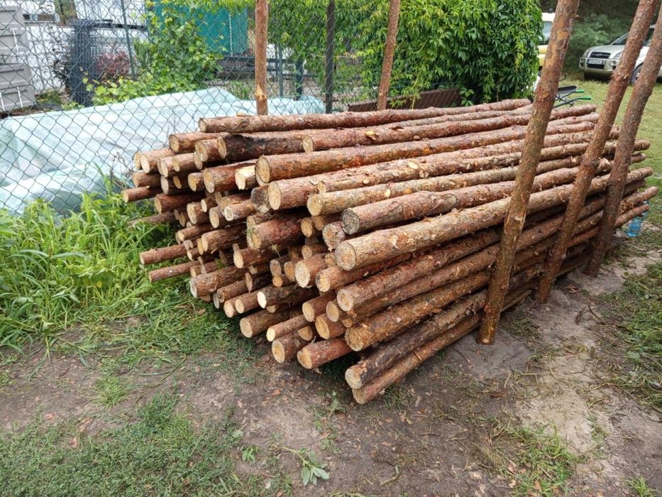 stemple budowlane, słupki tymczasowe