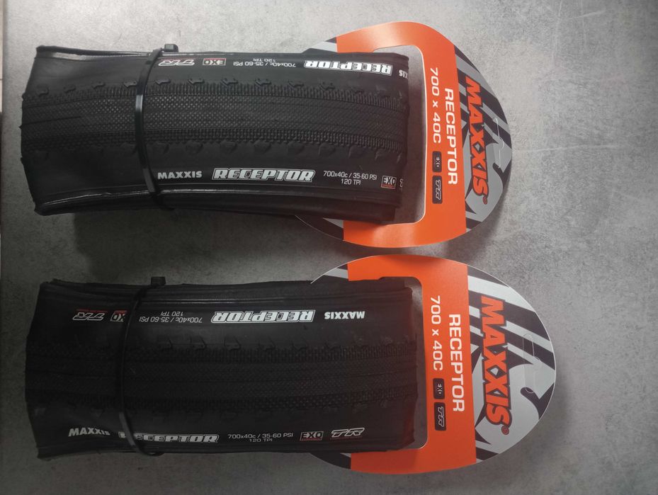 Komplet 2 opon gravel Maxxis Receptor 40-622 EXO TR