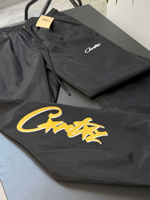 Новые Штаны Corteiz Big Logo goretex • Нейлонові Спортивні Штани Кортез гортекс • XS S M L XL XXL