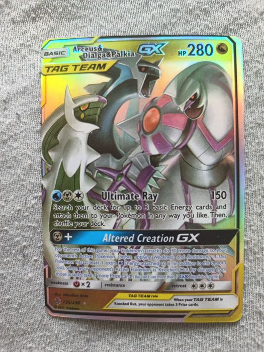Arceus&Dialga&Palkia GX