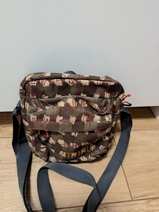 Torebka Puma na ramię w kamuflażu  khaki