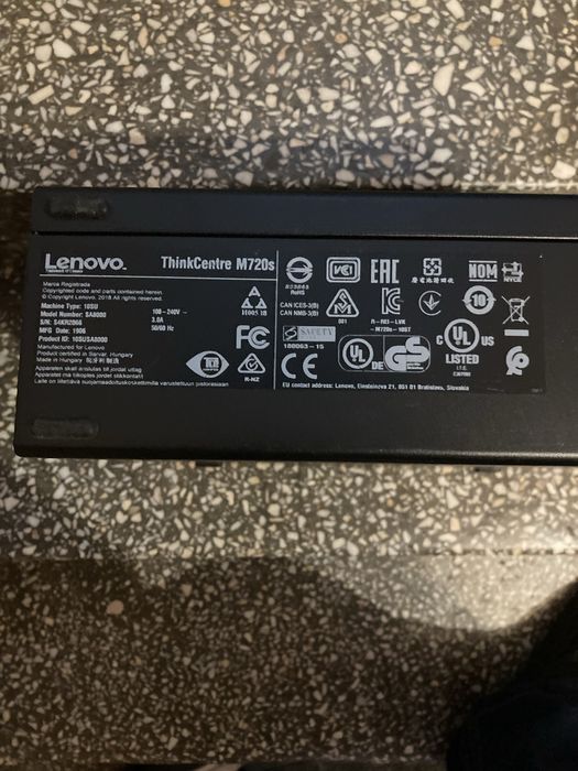 Lenovo think centre M720s