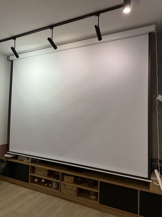 Ekran projekcyjny elekryczny wyświetlacz 3mx3m 167cali