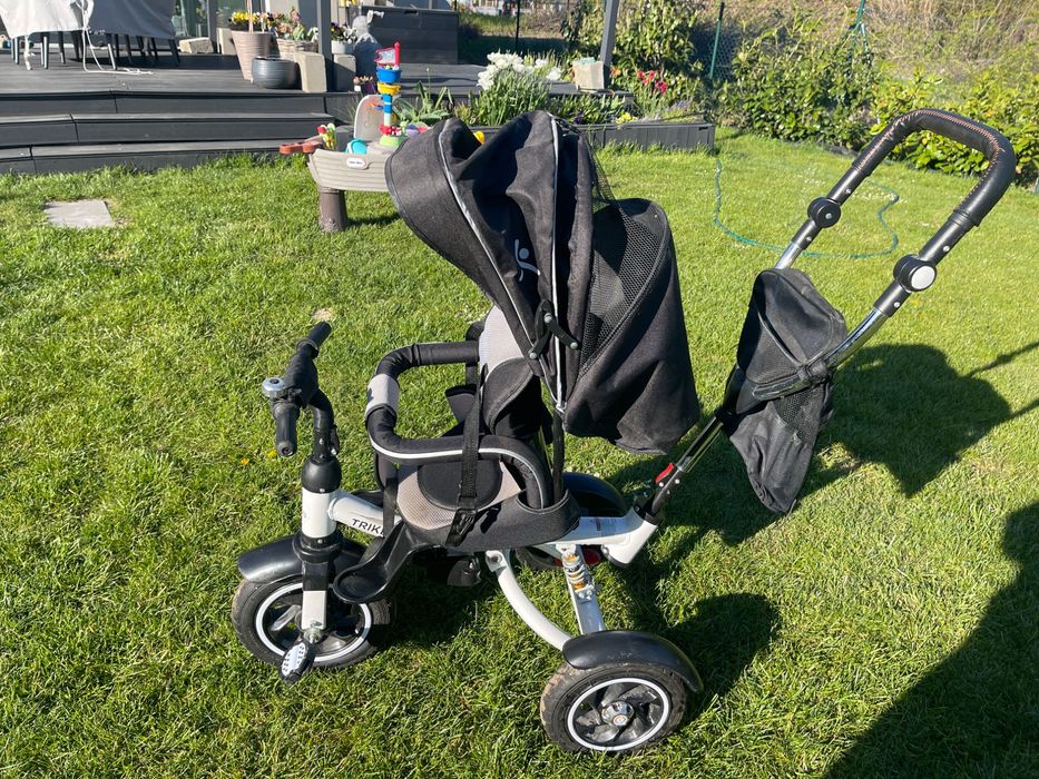 Rowerek trójkołowy 6w1 spacerówka pchacz Trike Fix V3