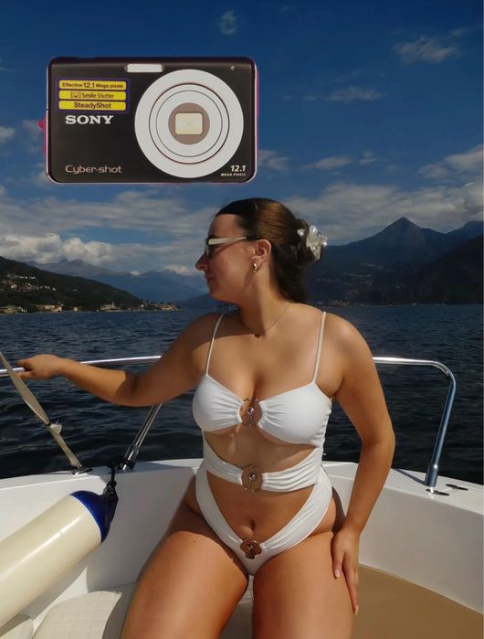 Aparat Sony Cybershot DSC-W190 digicam cyfrówka vintage retro jak nowy