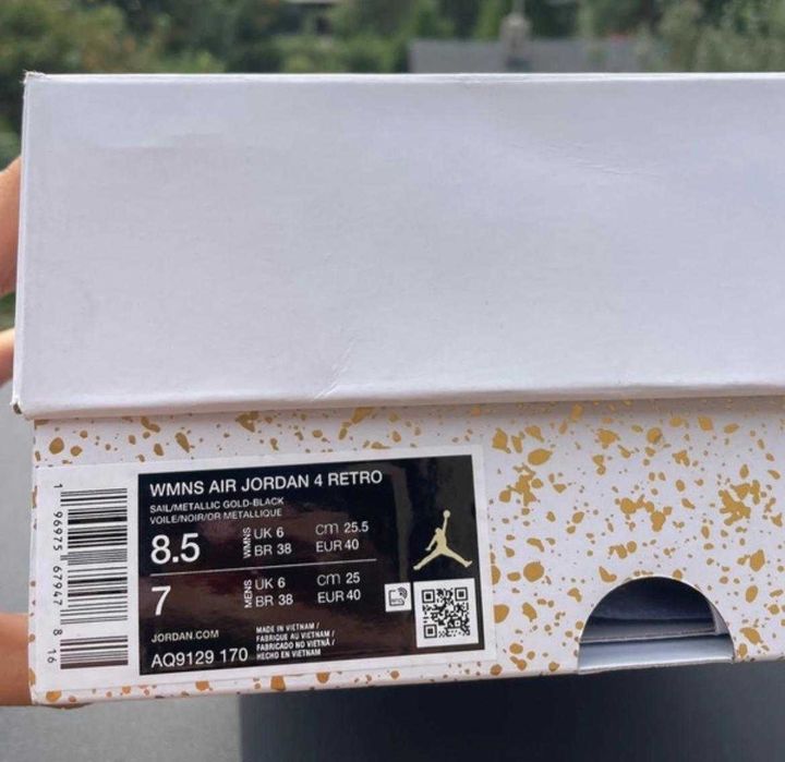 Biale jordan 4 retro air jordany sneakersy white popular new 36-41