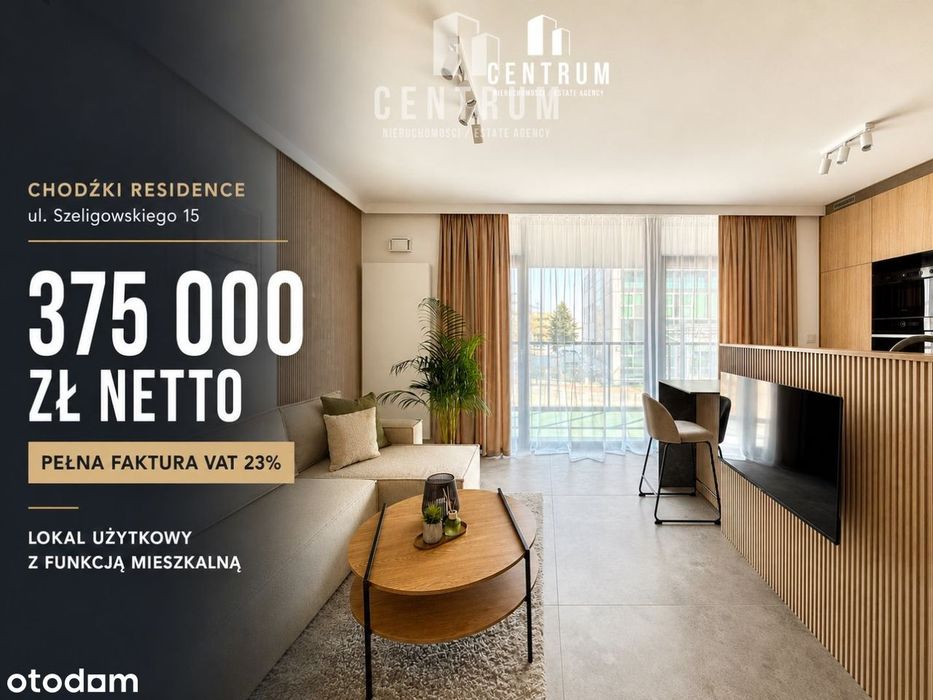Nowe Chodźki Residence przy UM Faktura VAT 23%