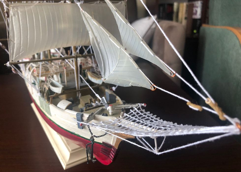 Model plastikowy żaglowca floty czarnomorskiej Occident