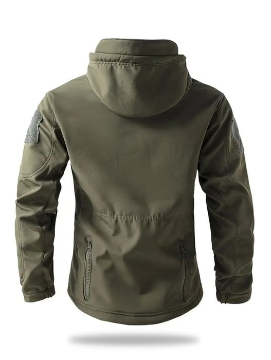 Куртка тактична однотон на флісі