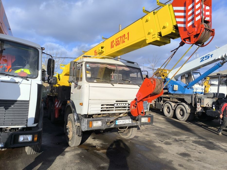 Послуги автокрана28м. ПДВ