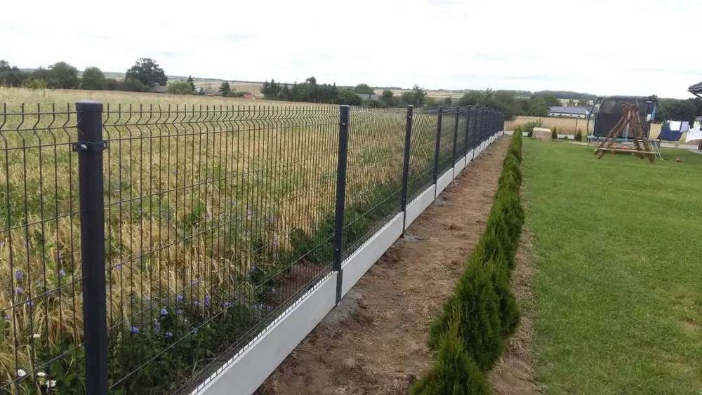 Montaż ogrodzeń z materialami panelowe systemowe