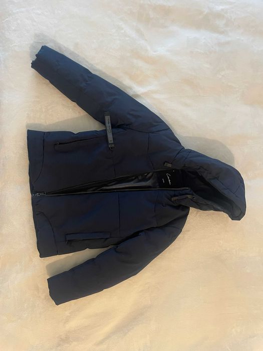 Kurtka zimowa chłopiec 146/152 grantowa stan idealny