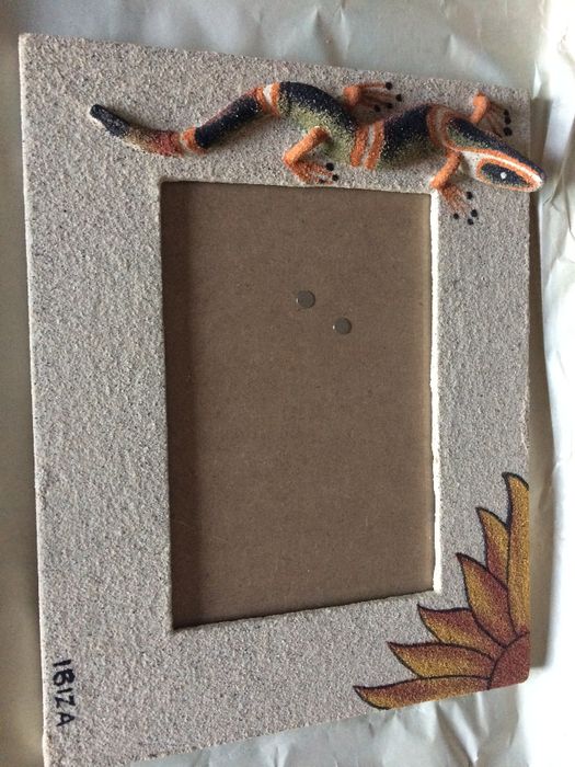Frame with lizard. New64297823121281120