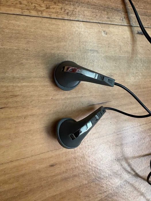 Навушники на блискавці/змійці з гарнітурою