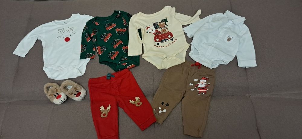 Zestaw ubranek świątecznych