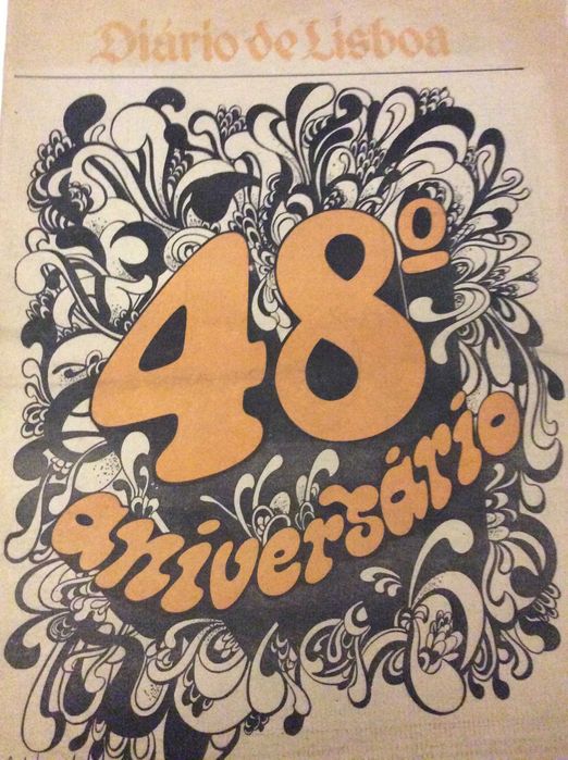 Jornal. Diário de Lisboa. Segunda, 7 de Abril de 1969 - 48.º anivers.