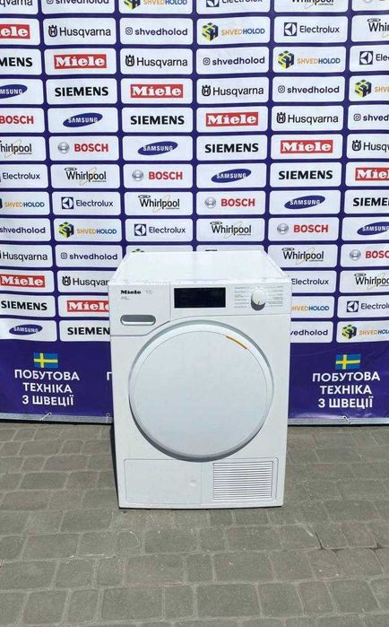 Сушильна машина б/в Miele TWE620 WP 8 кг тепловий насос A+++ біла Німеччина #07540