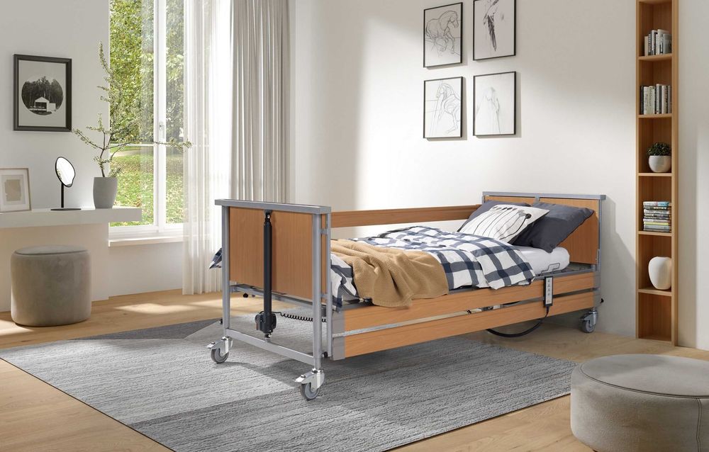 Łóżko rehabilitacyjne medyczne elbur pb325 nowe 4 funkcyjne POLSKIE