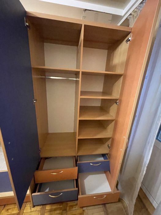 Детский гарнитур двухспалка +шкаф