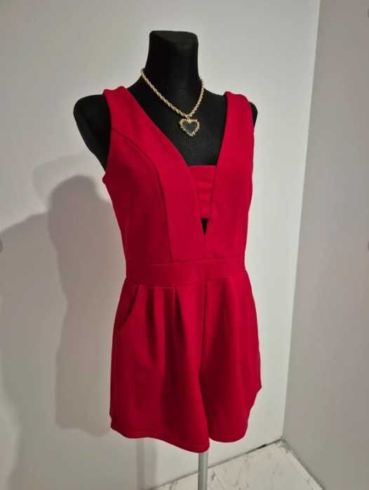 Krótki Czerwony kombinezon Tally Weijl