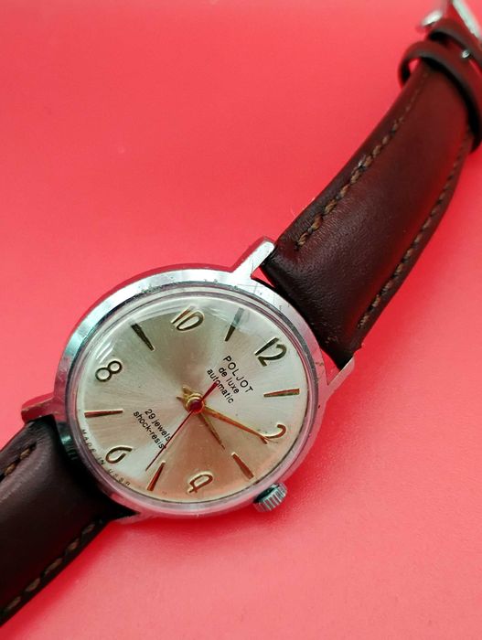 Poljot  de luxe męski zegarek automatyczny do garnituru
