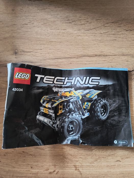 Zestaw klocków Lego Technic quad z napędem