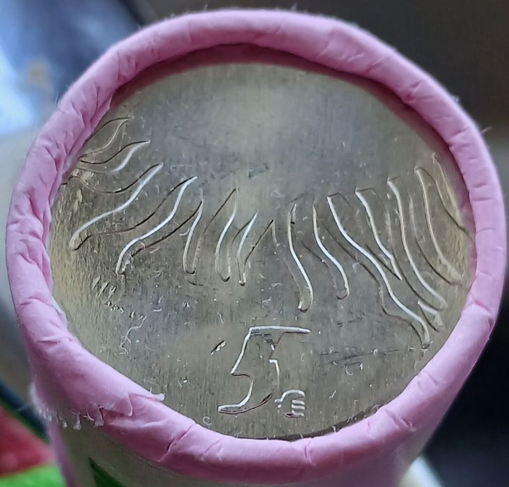 5 euro 2025 Fénix — Heróis e Criaturas da Mitologia