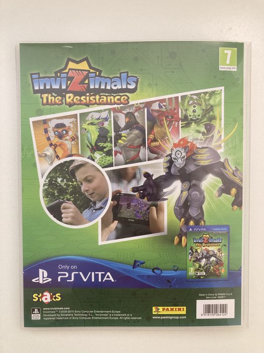 Caderneta Panini Invizimals The Resistance Completa
