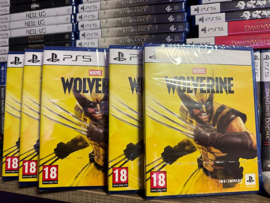 Офіційні диски Marvel: Wolverine (PS5) (повна рос)