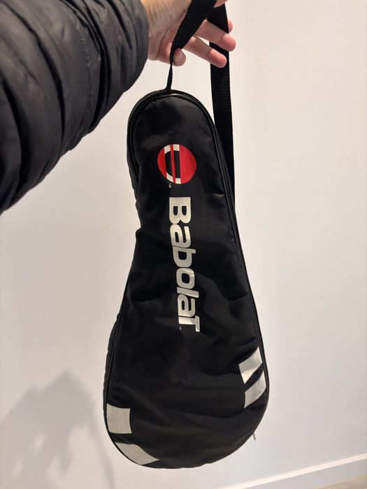 Raquete + bolsa + fita