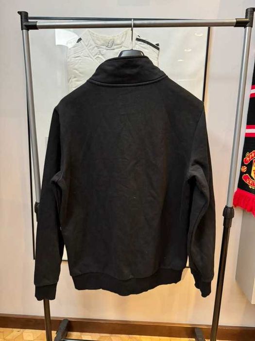 Bluza Napapijri Burgee Spellout Center Logo Black Sweatshirt M