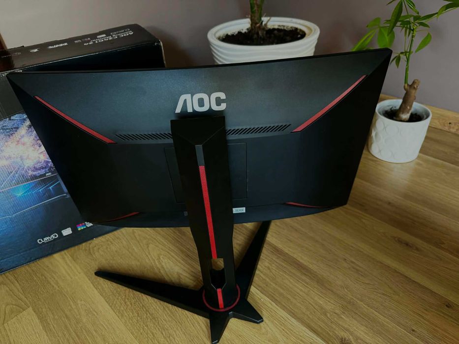 Monitor Gamingowy AOC C24G1 24" Curved | 144Hz | 1ms | Full HD