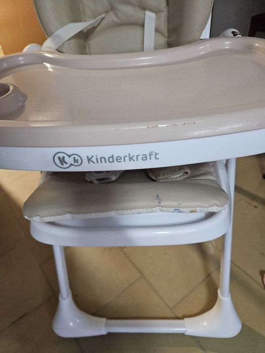 Cadeira de Refeição / Papa Kinderkraft Yummy (Bege)