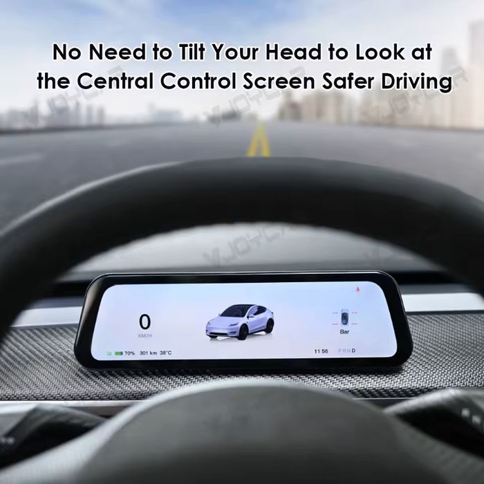 Stock limitado!!! SEXY SCREEN + YOKE 2.0 + ECRA TRASEIRO - 0KM - Ecra Frontal para Tesla Model 3 e Model Y – Novo