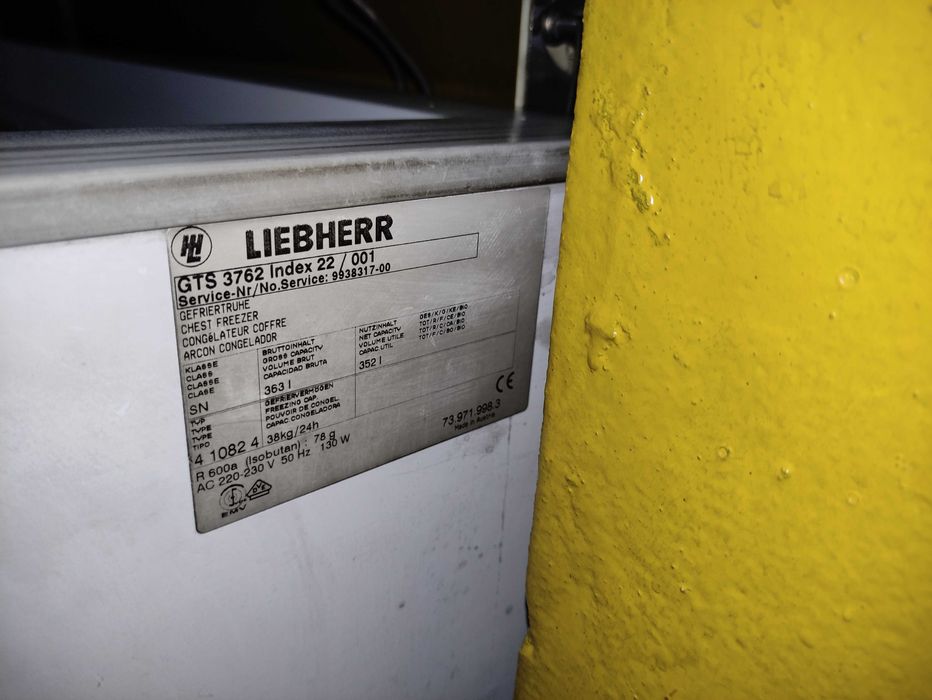 Arca congeladora Liebherr 352 litros