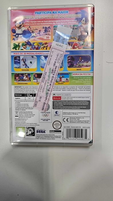 Jogos Switch seminovo Mario & Sonic - Olympic Games