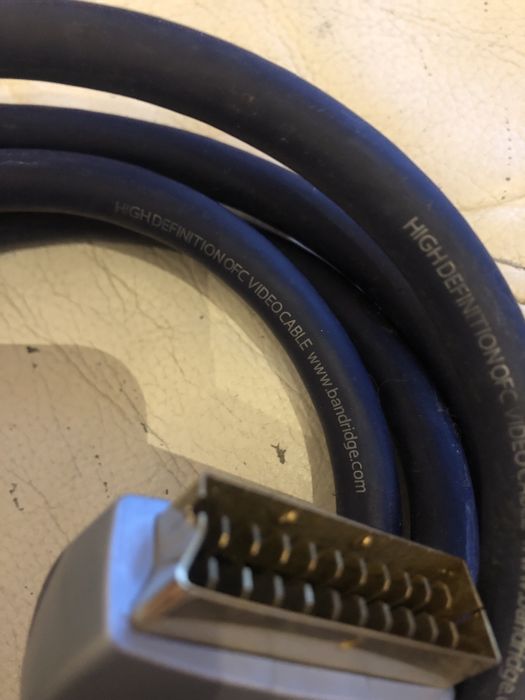 Cabo vídeo alta definição scart Bainbridge