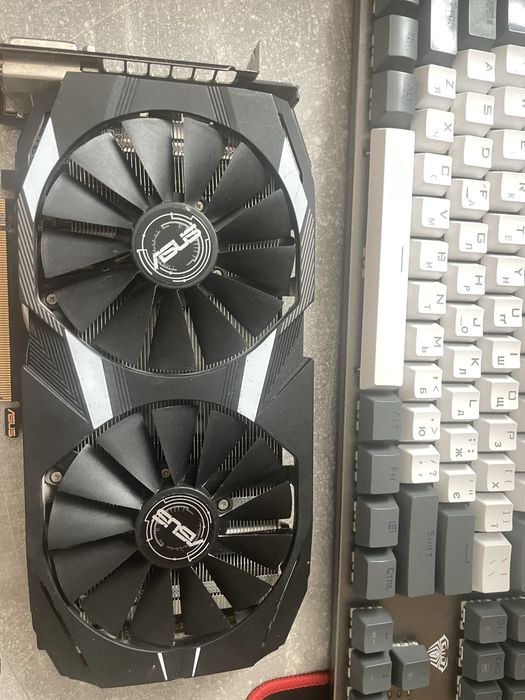 Видеокарта Rx 570 4gb asus
