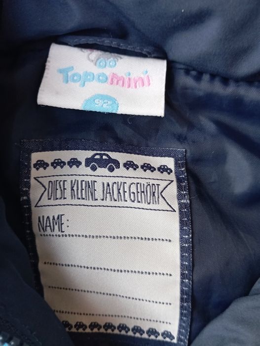 Bezrękawnik dziecięcy .92