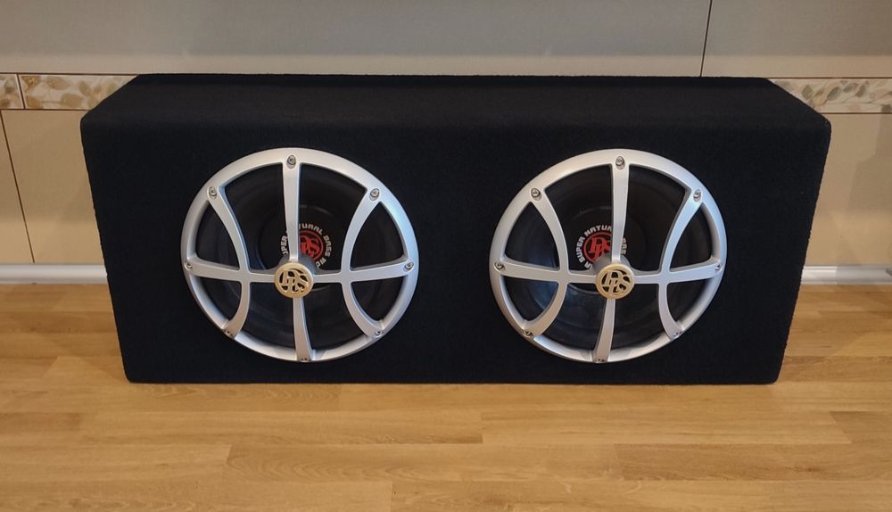Skrzynia Basowa DLS KW 10 ,400w rms , 2x10" 25cm hi end oldschool tuba