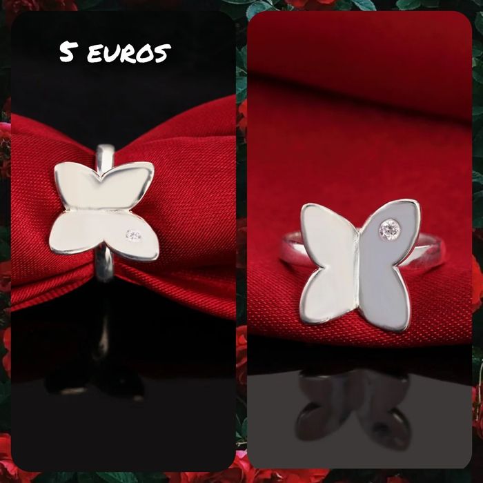 Vários modelos de anéis ajustáveis em prata 925