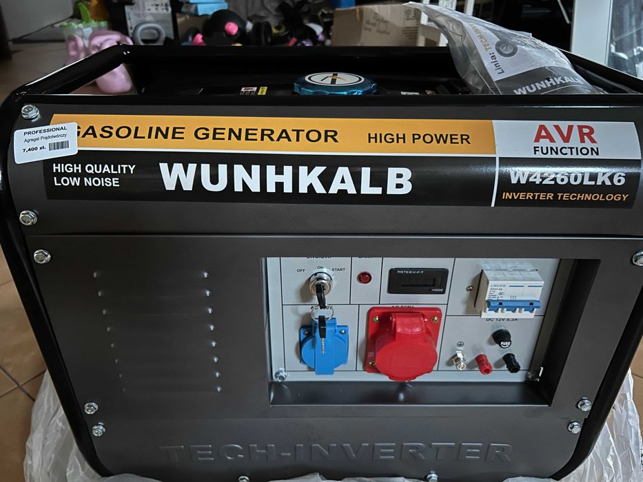 Agregat prądotwórczy Wunhkalb moc 7KM