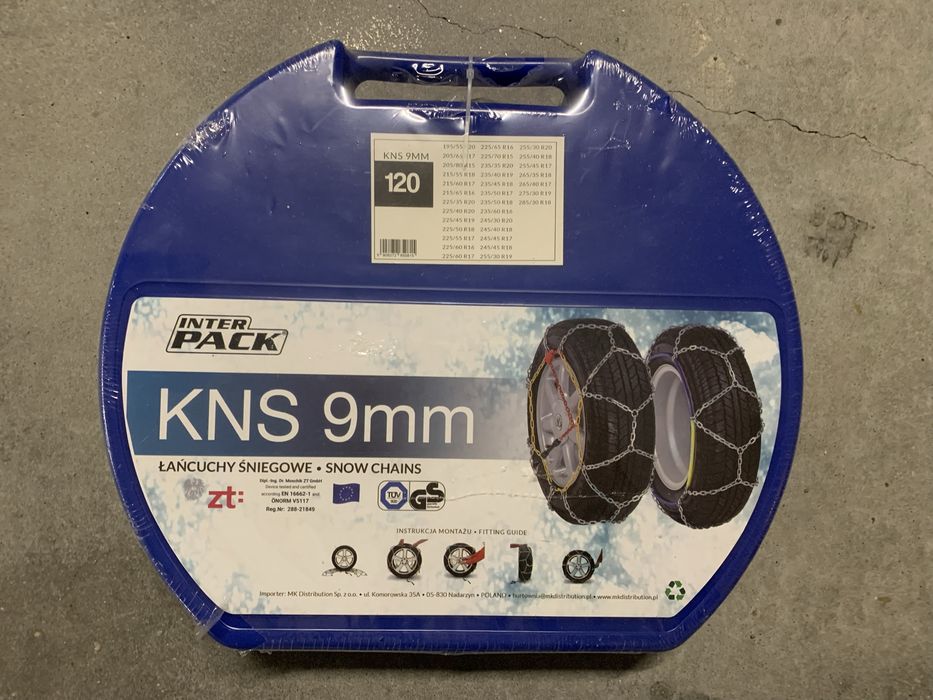 Łancuchy śniegowe Inter pack