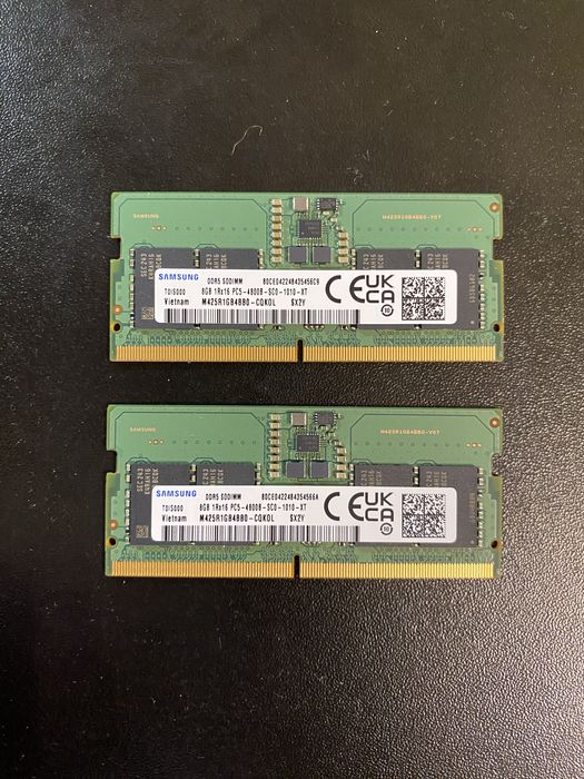 Samsung SODIMM DDR5 8Gb (2 шт)