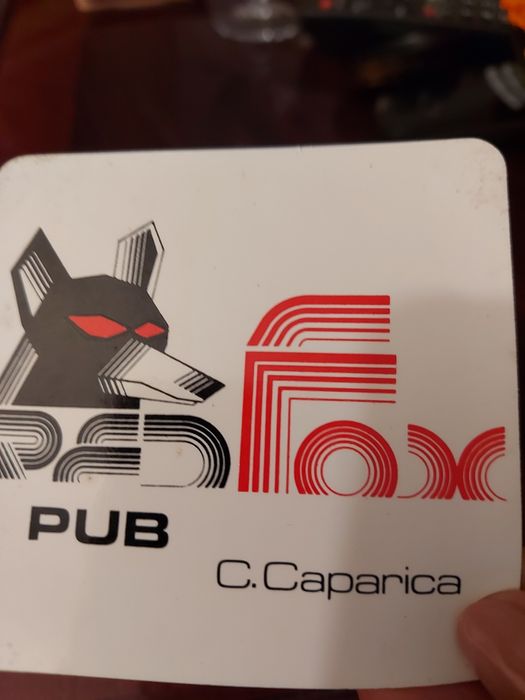 2 Bases de copos do Pub Red Fox - Costa de Caparica.
