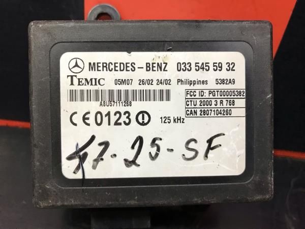 Centralina do fecho central MERCEDES-BENZ Sprinter 3-t (903)