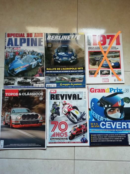 Revistas diversas rallye
