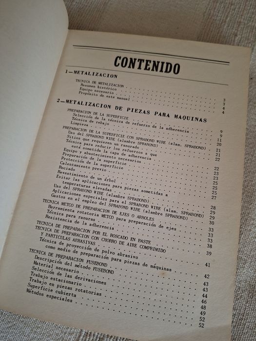 Manual de Metalizácion Eng Mecânica lingua espanhola